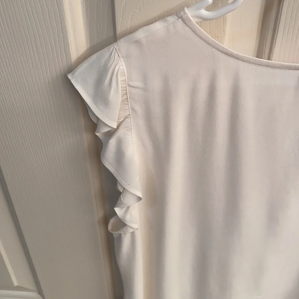 Loft Ruffle Sleeve Blouse - Large - Picture 7 of 13